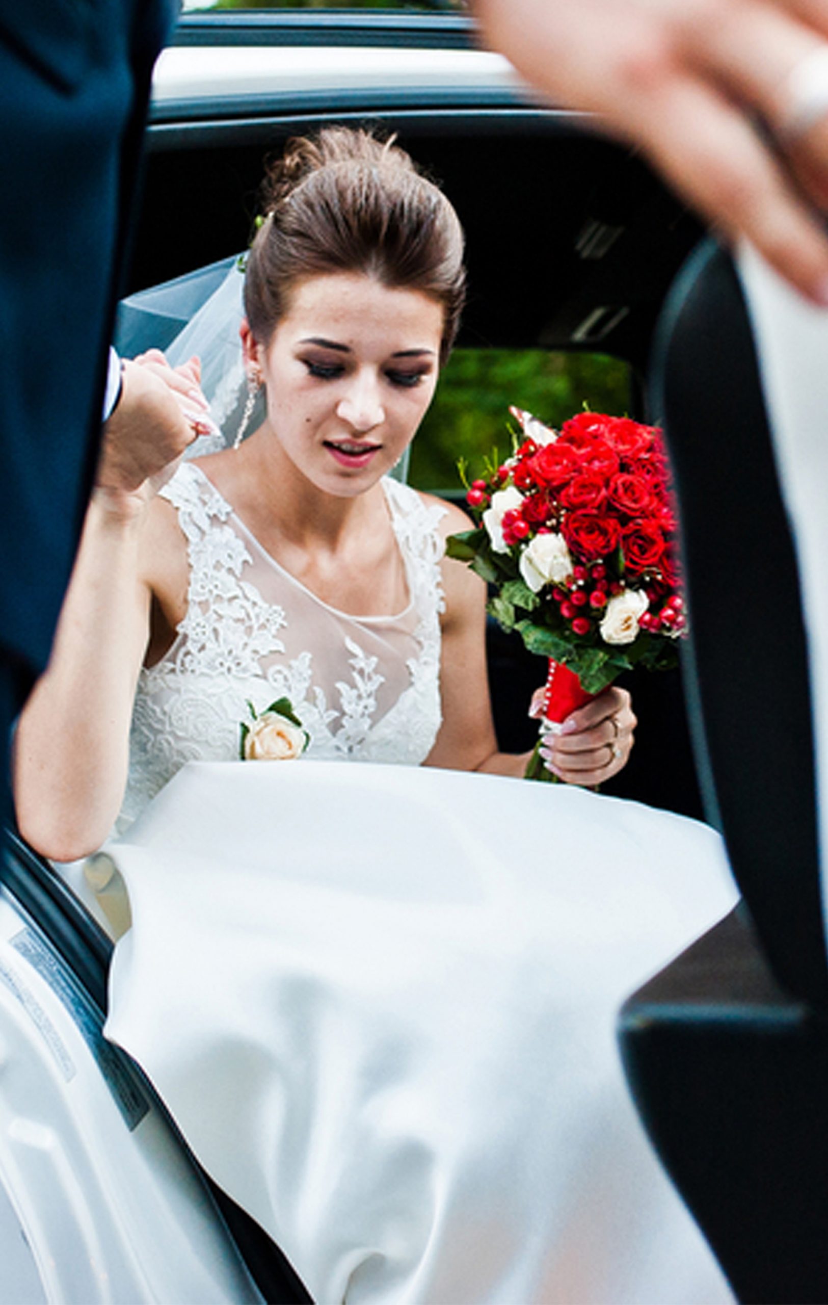 Luxury wedding car service